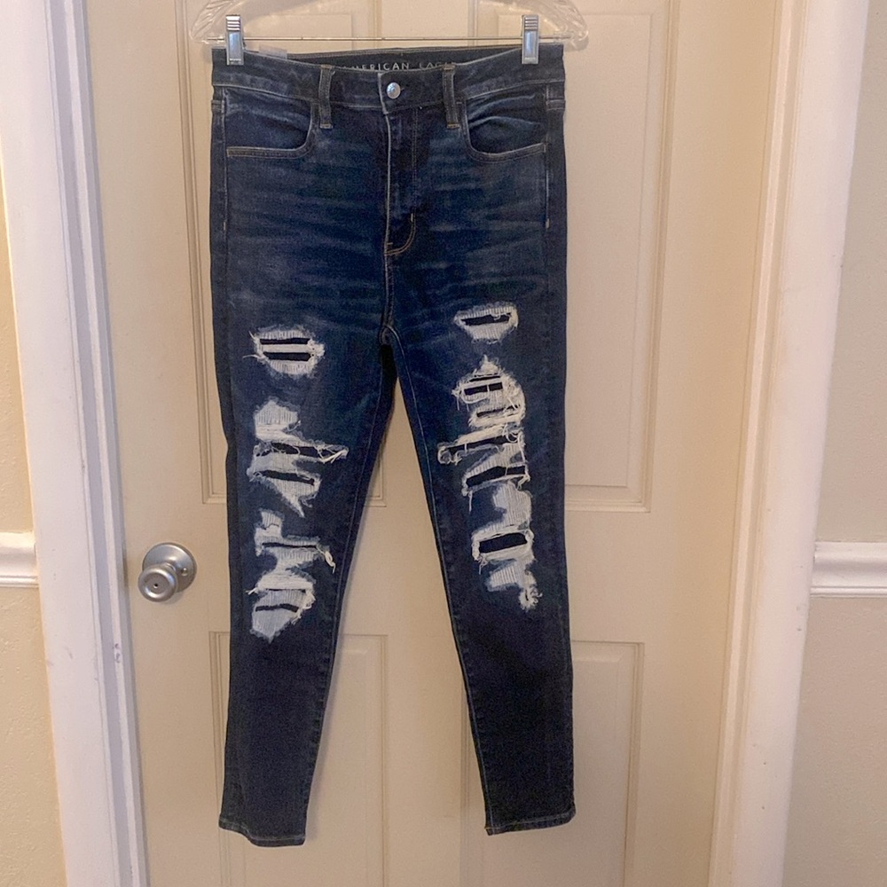 American Eagle women’s super hi-rise leggings size 8